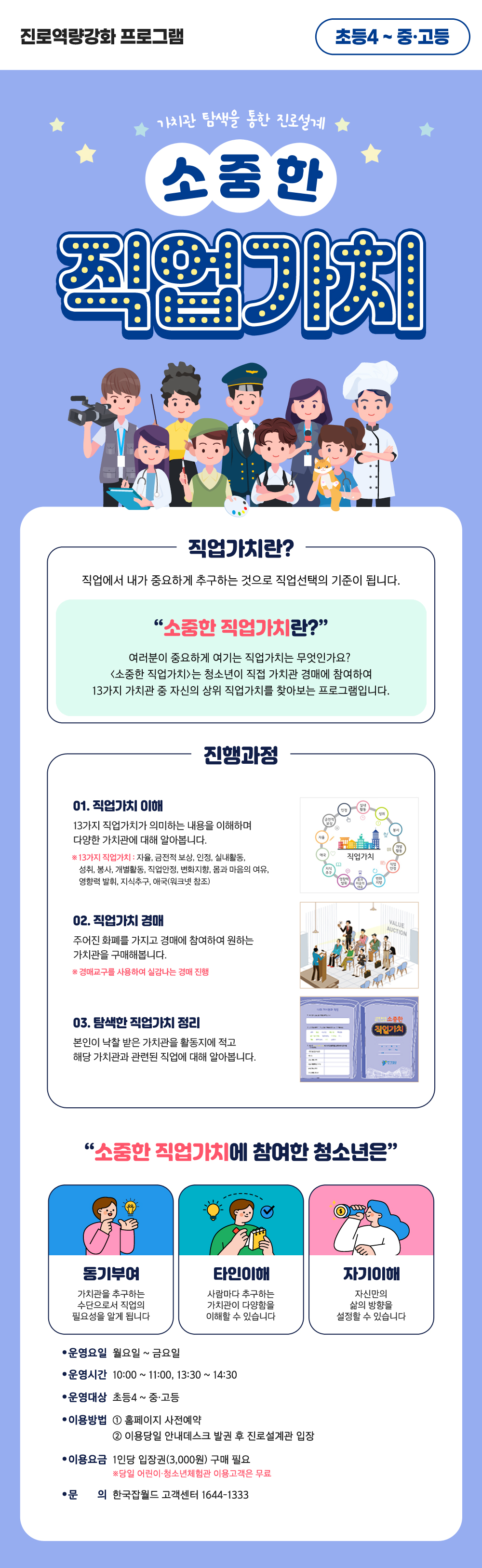 한국잡월드 - 통합예약